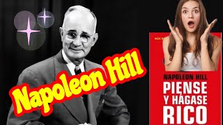 ✅️ Riqueza y Éxito PIENSE Y HÁGASE RICO Napoleon Hill Pequeño resumen del Libro [upl. by Eldreda]