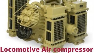 Locomotive Air compressormaintenance [upl. by Atsyrc]