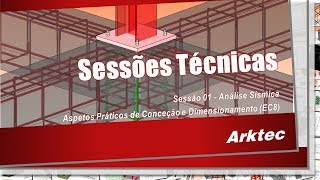 Sessão Técnica 01  Análise Sísmica Aspetos Práticos de Conceção e Dimensionamento EC8 [upl. by Eidson]