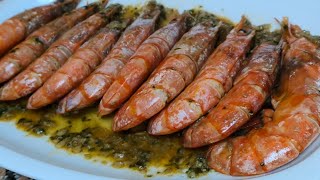 Langostinos al horno con ajo y perejil¡Un sabor irresistibleNunca probara langostinos tan sabrosos [upl. by Hsara855]