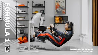 My Ultimate F1 Racing Simulator Gaming Setup [upl. by Aissyla]