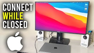 How To Connect MacBook To Monitor Closed Clamshell Mode  Full Guide [upl. by Kred27]