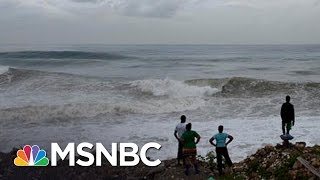 Hurricane Matthew Slams Into Haiti Florida Under Advisory  MSNBC [upl. by Messing851]