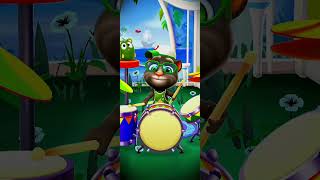 Talking Tom band dam music tom cat cartoonshort [upl. by Peyton528]