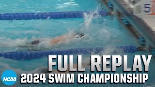 2024 NCAA DII swimming and diving day 3  FULL REPLAY [upl. by Anauqes]