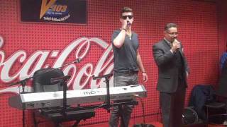 Robin Thicke Interview with V103 Chicago Hosted by Joe Soto [upl. by Codding]