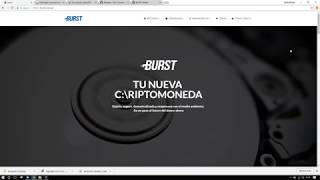 Burstcoin  Instalación billetera core wallet BRS 200 [upl. by Aubine]