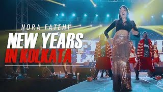 Nora Fatehi  New Years In Kolkata [upl. by Amble]