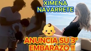 Anuncia su tercer Embarazo XIMENA NAVARRETE el amor se multiplica [upl. by Amrak74]