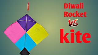 Diwali Rocket VS kite Experiment [upl. by Fry]