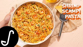 Next Level Shrimp Scampi Pasta Recipe [upl. by Ytsur763]