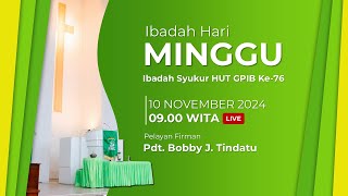 LIVE IBADAH HARI MINGGU  10 NOVEMBER 2024 [upl. by Ijan222]