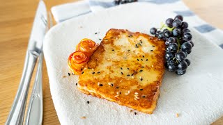 Halloumi honey and sesame seeds [upl. by Garner]