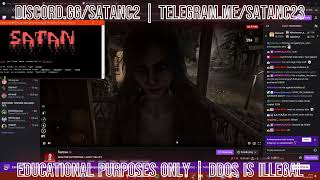 SATANSTRESS VS REDM BIG SERVER  DISCORDGGSATANC2  TELEGRAMMESATANC23  BUY BOTNET  BUY DDOS [upl. by Auqeenwahs]