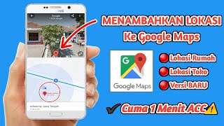 CARA MEMBUAT TITIK LOKASI DI GOOGLE MAPS LEWAT PC [upl. by Enneire261]