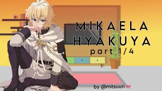 My fav queer characters react to each other  MIKAELA HYAKUYA  part 14  mitsuuri [upl. by Vange609]