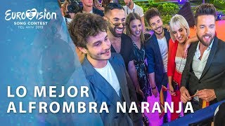 Miki lleva la fiesta a la alfombra naranja  Eurovisión 2019 [upl. by Eseer]