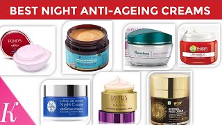 10 Night AntiAgeing Creams in Very affordable Price [upl. by Earazed]