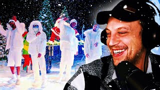 Reacting to the SIDEMEN CHRISTMAS SONGS [upl. by Aihsitan]