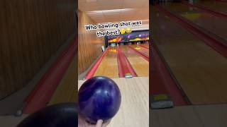 Who’s BOWLING Shot was Best 🤔😂 shorts bowling funny [upl. by Gonzalo]