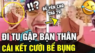 Lên núi quotTU HỌCquot gặp đúng quotNHỎ BẠN THÂNquot và cái kết khiến ai nấy cười không nhặt được mồm  TÁM TV [upl. by Rafaello]