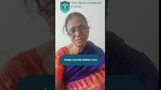 माझा कंबरेचा आणि मणक्याचा त्रास पूर्णपणे बरा झाला  Patient Feedback  The Prolotherapy Clinic [upl. by Eimat]