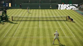 Top Spin 2K25  Matteo Berrettini Vs Daniil Medvedev  HYPER TIE BREAK  Wimbledon PS5 [upl. by Florine]