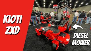 Kioti ZXD DIESEL ZeroTurn Mower — Built For HeavyDuty Mowing [upl. by Nivlad]