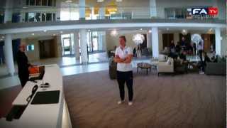 Jill Scotts Tour of St Georges Park  FATV [upl. by Conias]