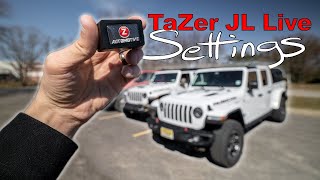 Unlock the Full Potential of Your Jeep Wrangler amp Gladiators  TaZer JL Live Settings Explained [upl. by Richel]