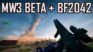 MW3 BETA  BATTLEFIELD 2042 GAMEPLAY  TIER 1 G428 UNLOCKED [upl. by Paddie785]