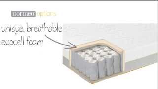 Dormeo Options  Pocket Spring Mattress [upl. by Ynohtnad]