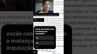 O REVISIONISMO CATÓLICO SOBRE A INQUISIÇÃO É CORRETO INQUISIÇÃO protestantismo catolicismo [upl. by Thacher]