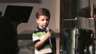 Amazing 3 Year Old Gospel Singer  Alex Forbush Be Like Jesusmpg [upl. by Iaw302]