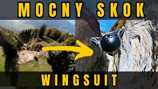 Ekstremalny Skok Wingsuit BASE  Walenstadt  Crack  Na To Czekałem [upl. by Cusick188]