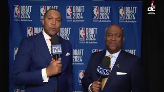 Breaking down the Wizards 3 firstround picks in the 2024 draft  Monumental Sports Network [upl. by Tullus121]