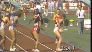 1988 Olympics  Womens 4x400 Meter Relay [upl. by Dilks]