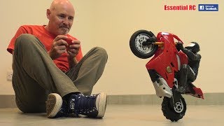 UPRISER Ducati Panigale V4S RC STUNT BIKE Wheelies Doughnuts and Slides [upl. by Annaear174]