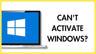 We Cant Activate Windows on this Device as we cant connect to your Organization Activation FIXED [upl. by Anayia]