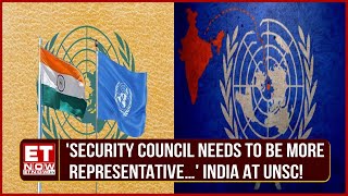 India Demands Major UNSC Reforms  Highlights Peacekeeping Contribution At UN Security Council [upl. by Kenon]