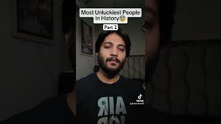 Most Unluckiest people in History 😳 realstories shortsviral shorts [upl. by Aihsekel506]