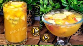 Spanish Virgin Fruit Sangria Mocktail Non Alcoholicsangrianonalcoholicspainishfruitdrinkmocktail [upl. by Aiveneg108]