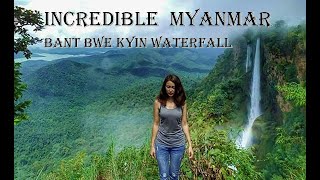 Myanmar Mandalaybreathtaking view of the great waterfall 미얀마 만달레이 폭포 [upl. by Atinahs]