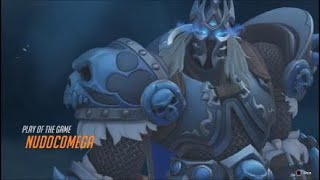 Overwatch 2 Lich King Reinhardt Plays of the game [upl. by Nirrep]