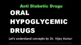 Oral Hypoglycemic Drugs  Drugs For Diabetes  Anti Diabetic Drugs  Diabetes Treatment [upl. by Natsuj195]