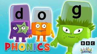 Phonics  Simple Spelling  Learn to Read  Alphablocks [upl. by Nyrret]