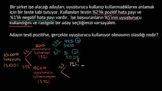 Koşullu Olasılık Ağaç Diyagramı Örneği Matematik İstatistik ve Olasılık [upl. by Mathilda756]