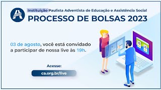 Processo de Bolsas 2023 [upl. by Noeht]