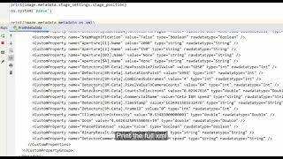 AutoScript Reading metadata from acquired images [upl. by Jennilee]