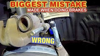 Dont make this mistake when you grease you caliper sliding pins  typical mechanic TIP [upl. by Amari]